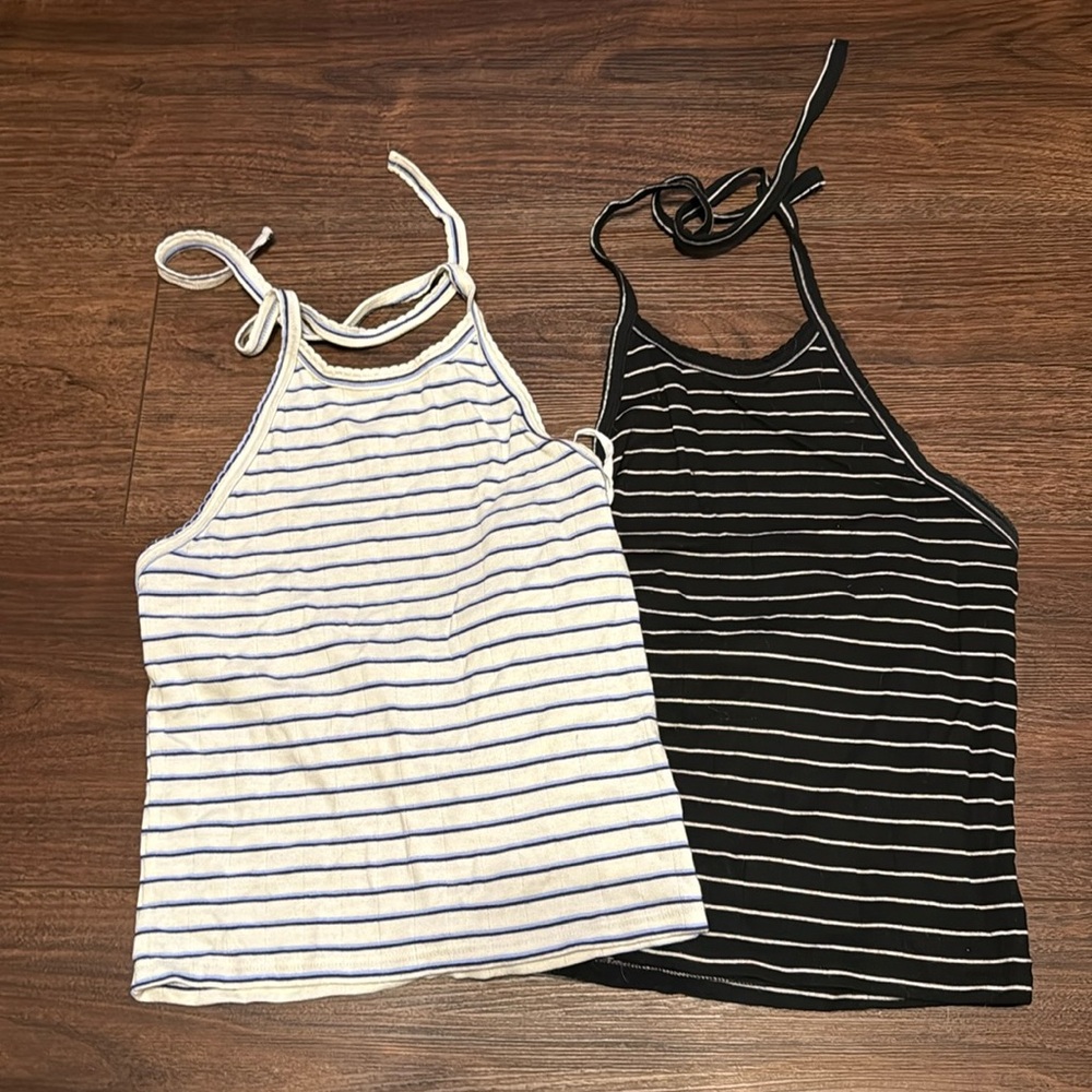 2 pack halter summer tank tops